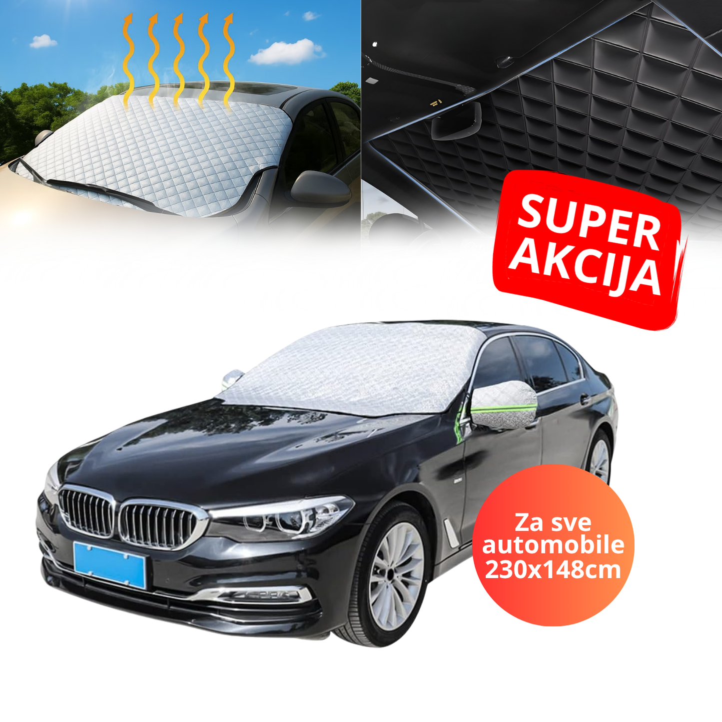 CarGuard - Reflektivna cerada za šoferku