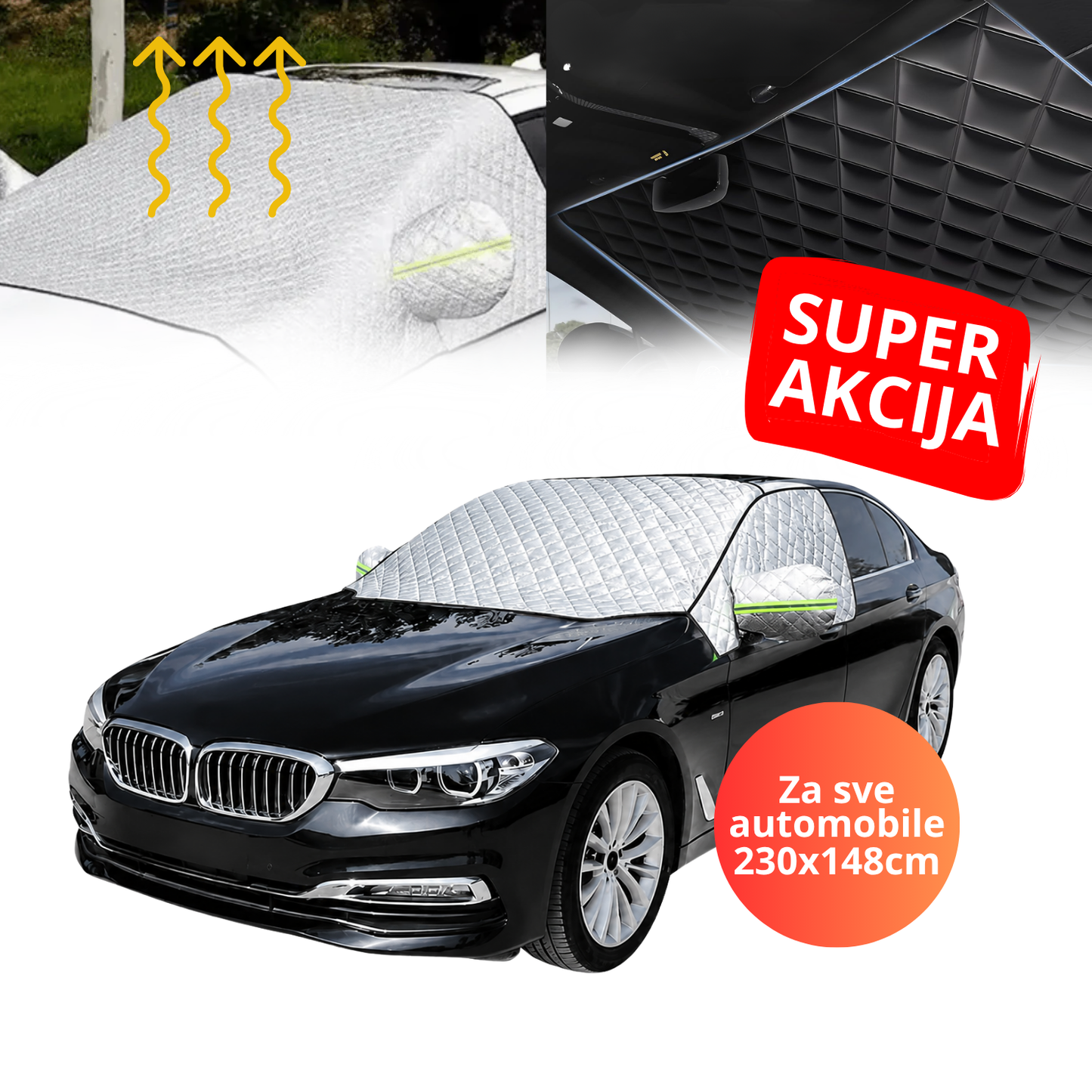 CarGuard - Reflektivna cerada za šoferku