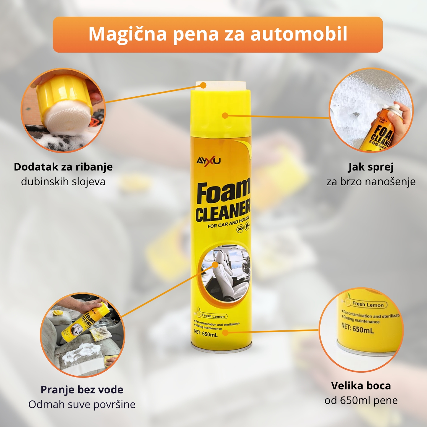 Magična pena za čišćenje
