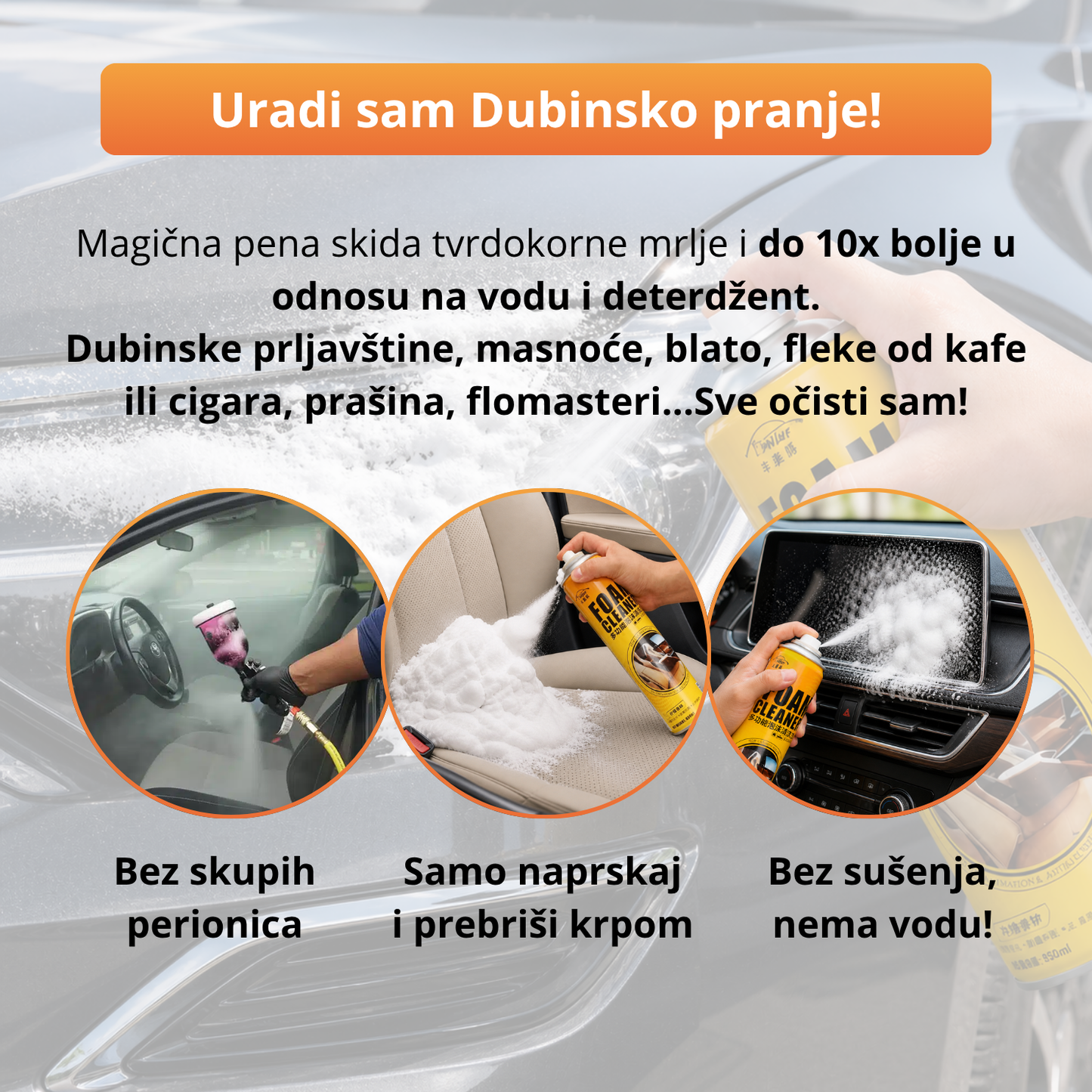 Magična pena za čišćenje