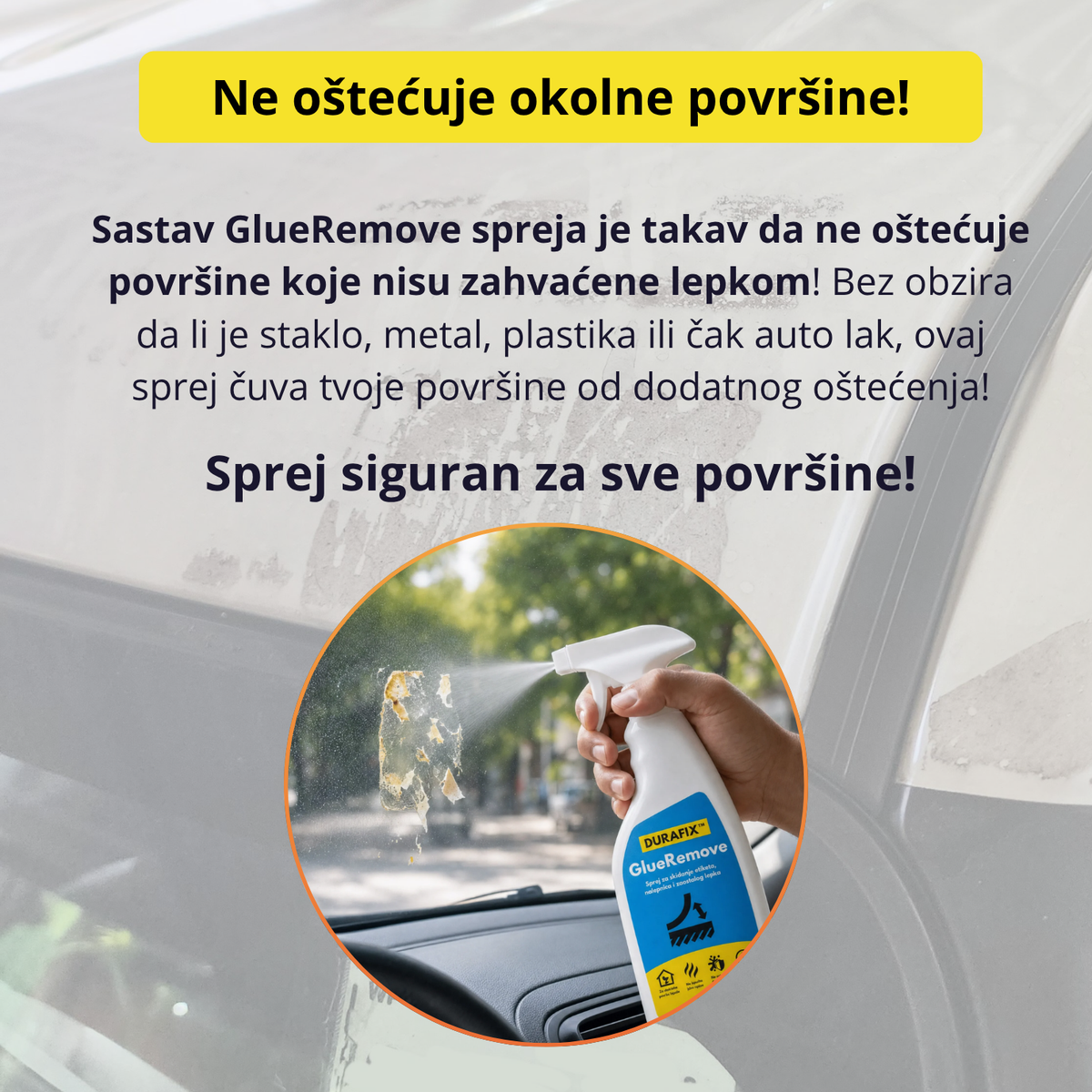 GlueRemove -  Sprej za uklanjanje lepka i nalepnica (500ml+500ml)