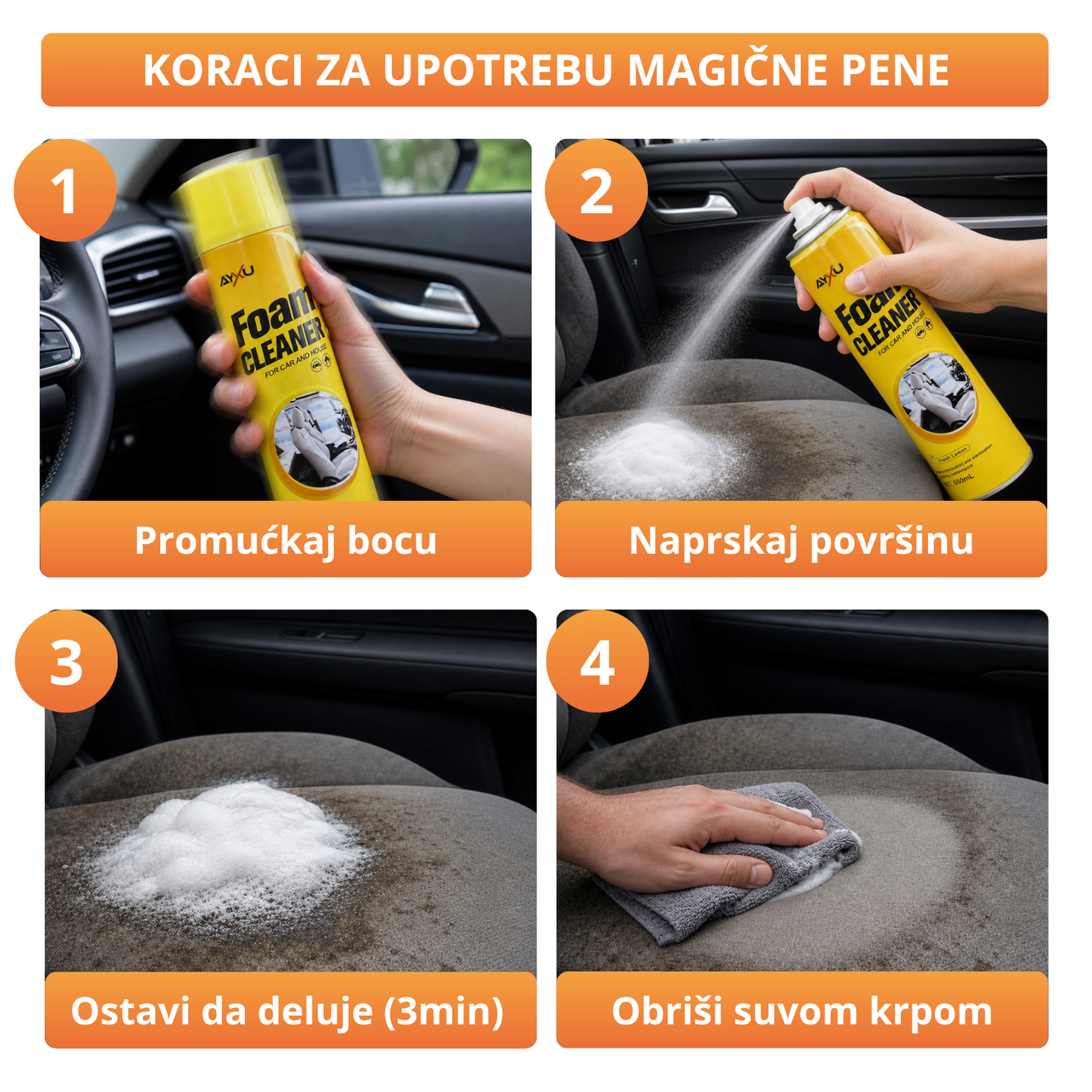 Magična pena za čišćenje